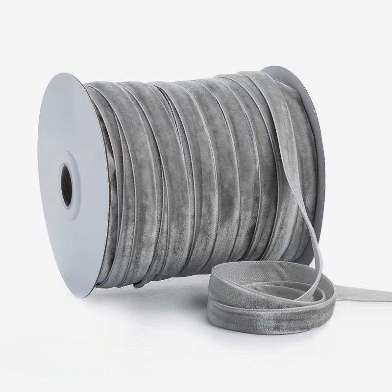 Velvet Ribbon Roll - 45Meter/Rol Pita Beludru Dekorasi Pesta Pernikahan