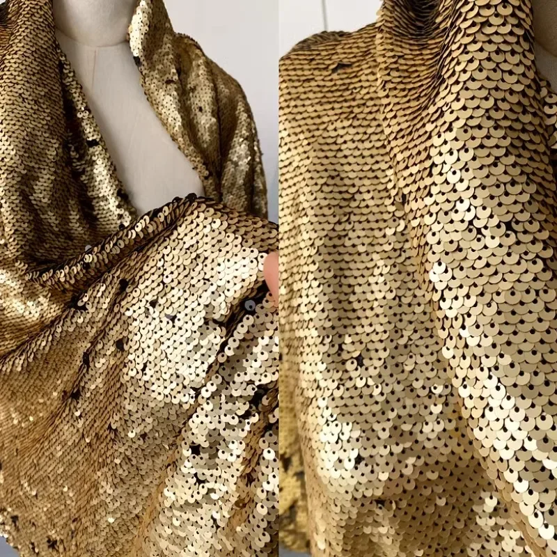 Crystal Mesh Fabric - Jala kain payet Matte elastis kinerja