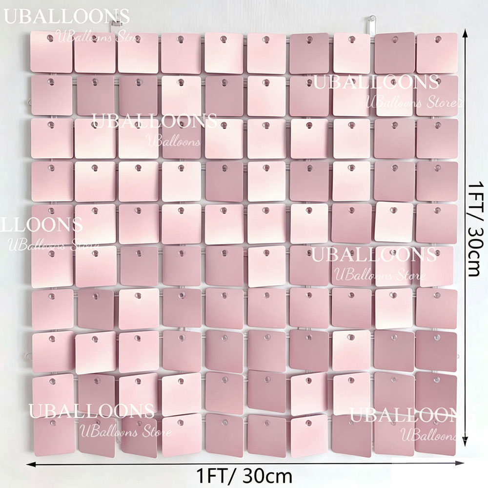 6-24pcs Panel Latar Belakang M - Sequin Fabric Panel ulasan dan harga