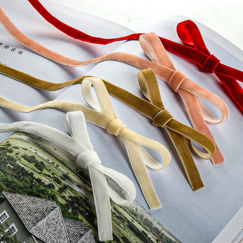 45Meter/Rol Pita Beludru Dekor - Velvet Ribbon Roll ulasan dan harga
