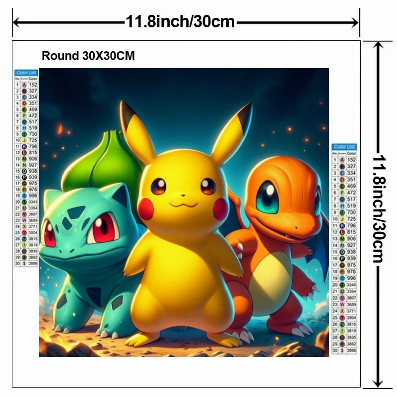 Lukisan Berlian DIY 5D Kartun  - Embroidery Embellishments ulasan dan harga