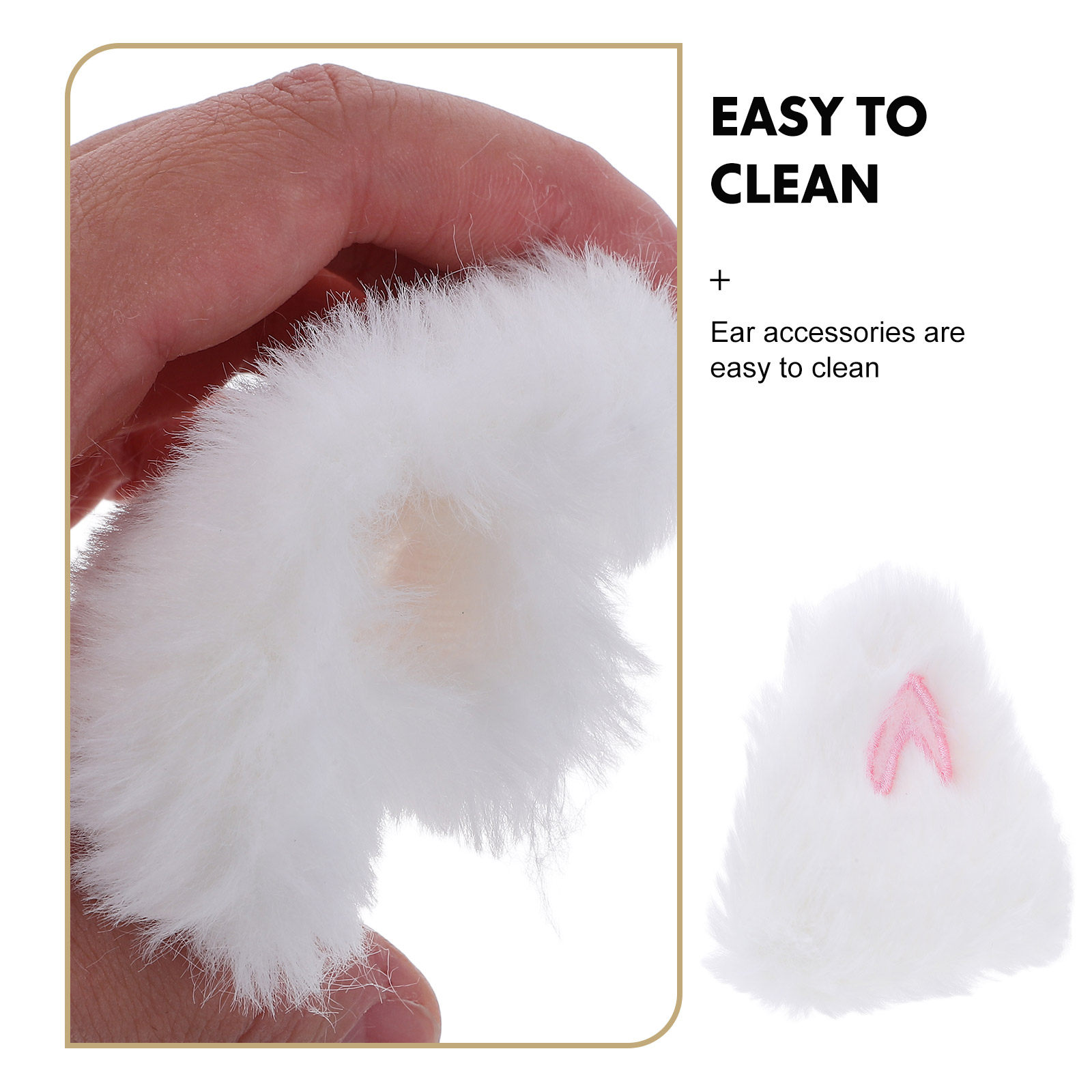 10 buah Hiasan Bentuk Telinga  - Craft Embellishments ulasan dan harga
