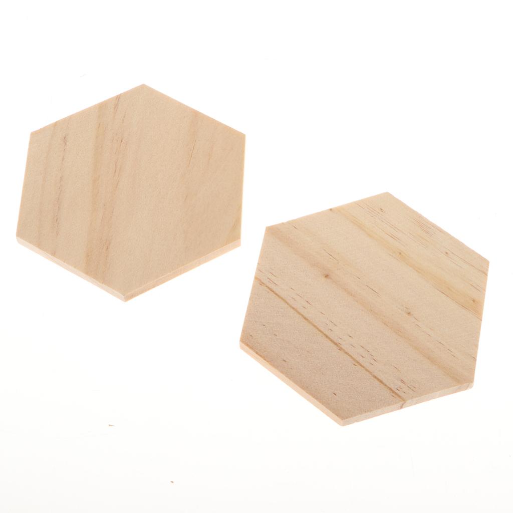Plakat Persegi Kayu, Hiasan Ka - Craft Embellishments ulasan dan harga