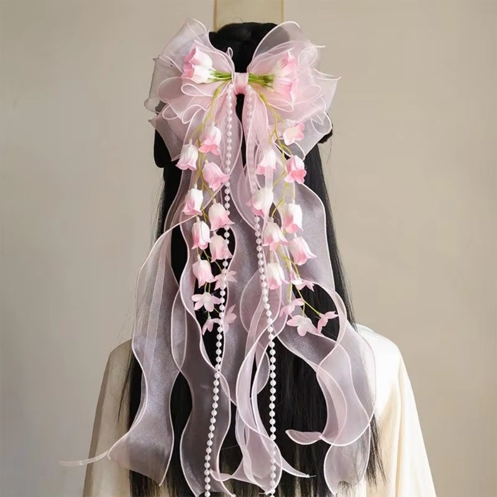 Jepit Rambut Bunga Peri Manis  - Tassel Fringe Trim ulasan dan harga