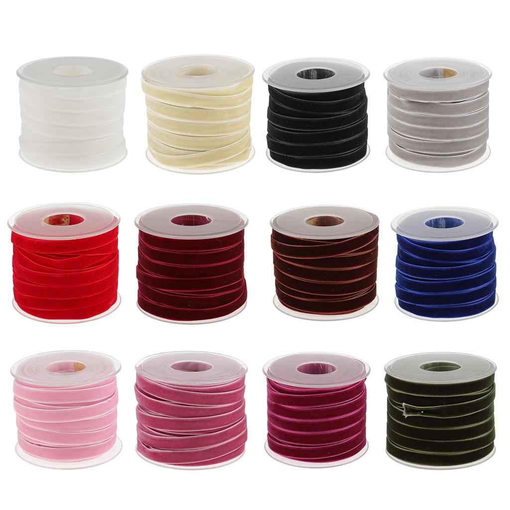 Pita Beludru Gulung 10mm Beige - Velvet Ribbon Roll ulasan dan harga